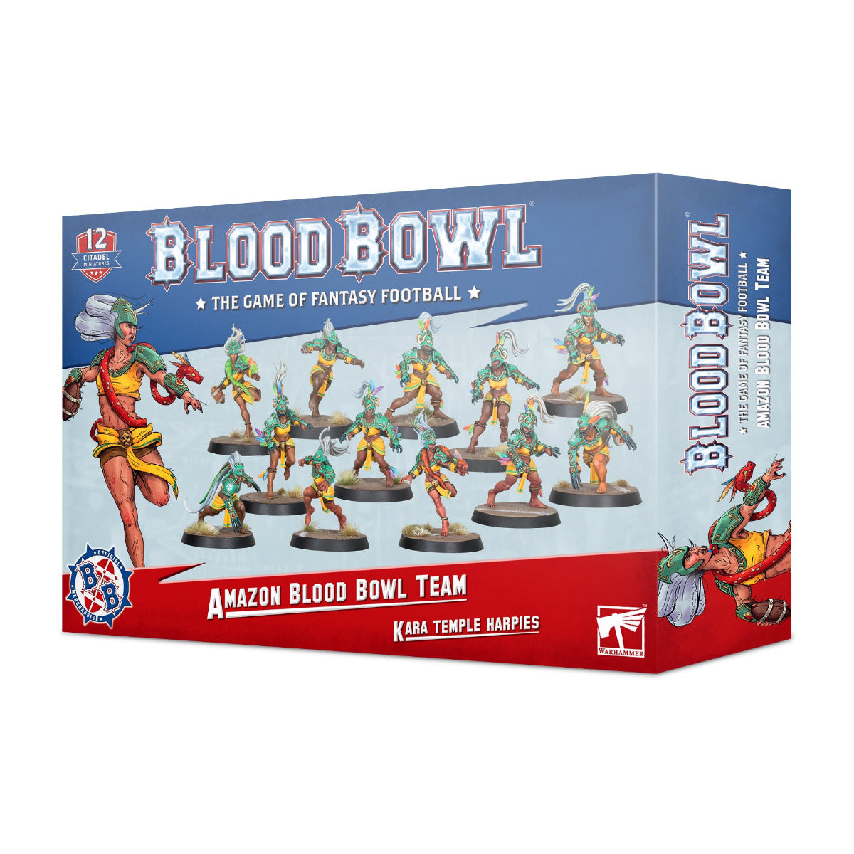 Amazon Blood Bowl Team: Kara Temple Harpies
