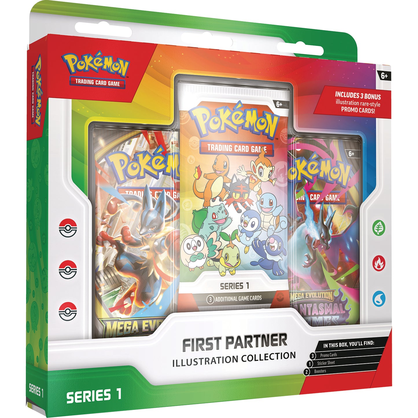 Pokémon TCG: First Partner Illustration Collection - Series 1