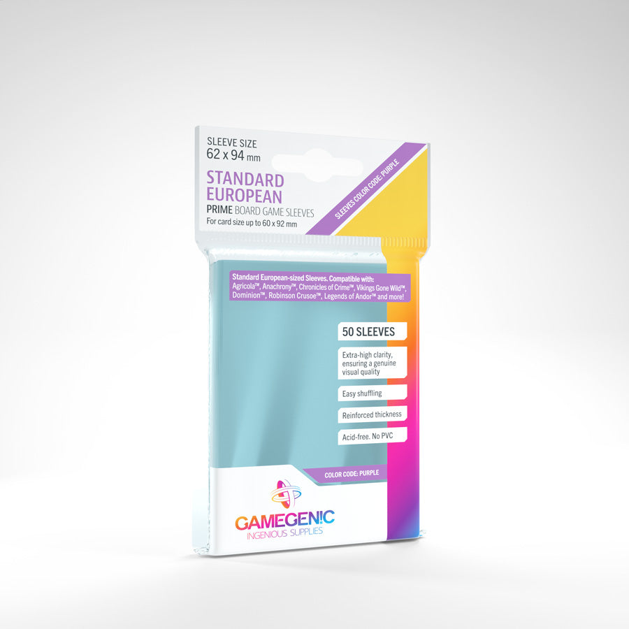 Prime Standard European Sleeves (62x94)