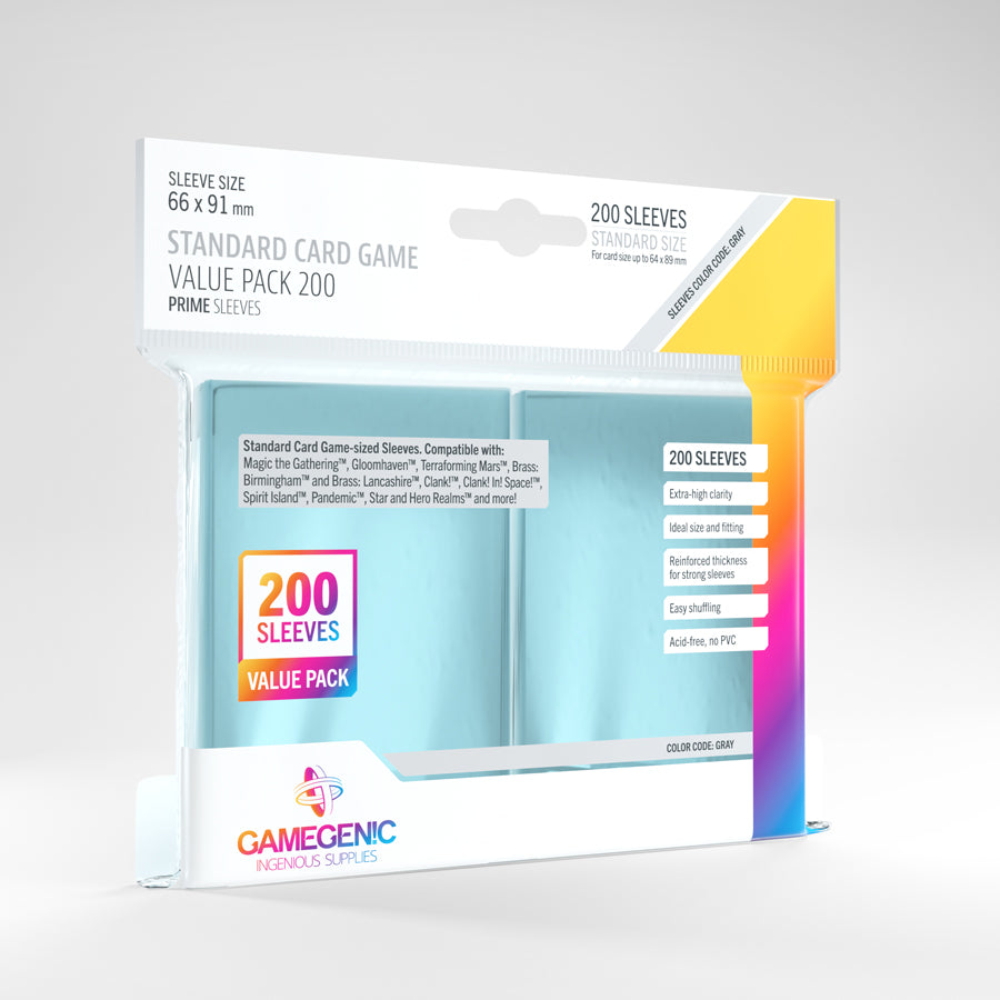 Prime Standard Card Game Value Pack 200