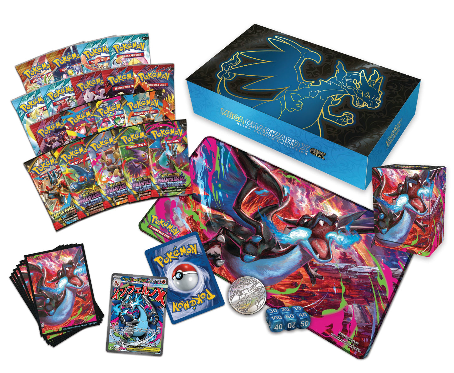 Mega Charizard X ex Ultra-Premium Collection *PRE-ORDER*