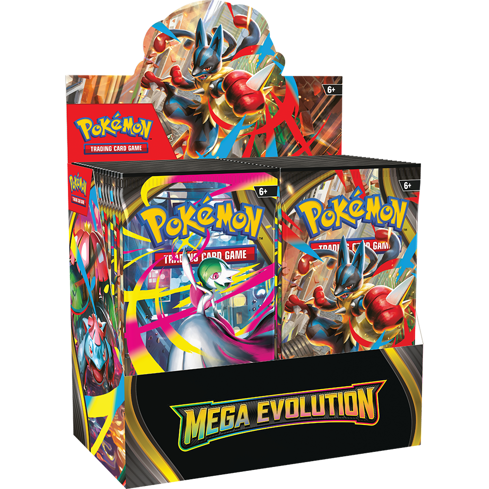 Mega Evolution Booster Display *ENNAKKOTILAUS*