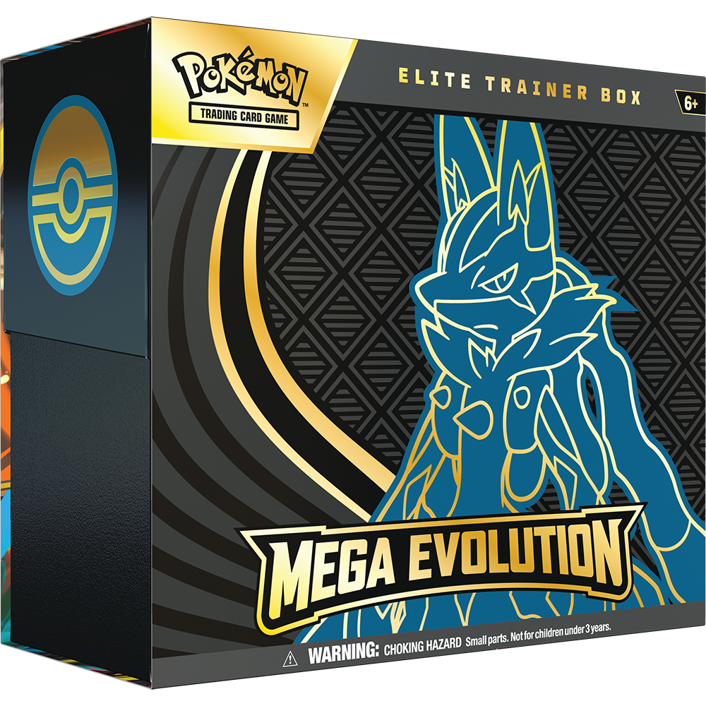 Mega Evolution Elite Trainer Box Mega Lucario *ENNAKKOTILAUS*