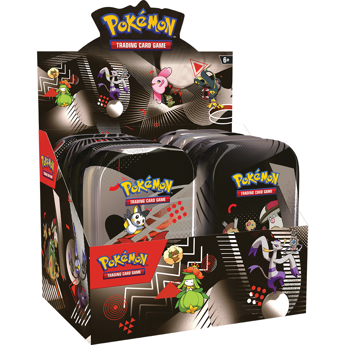 Scarlet & Violet: Black Bolt & White Flare Mini Tin