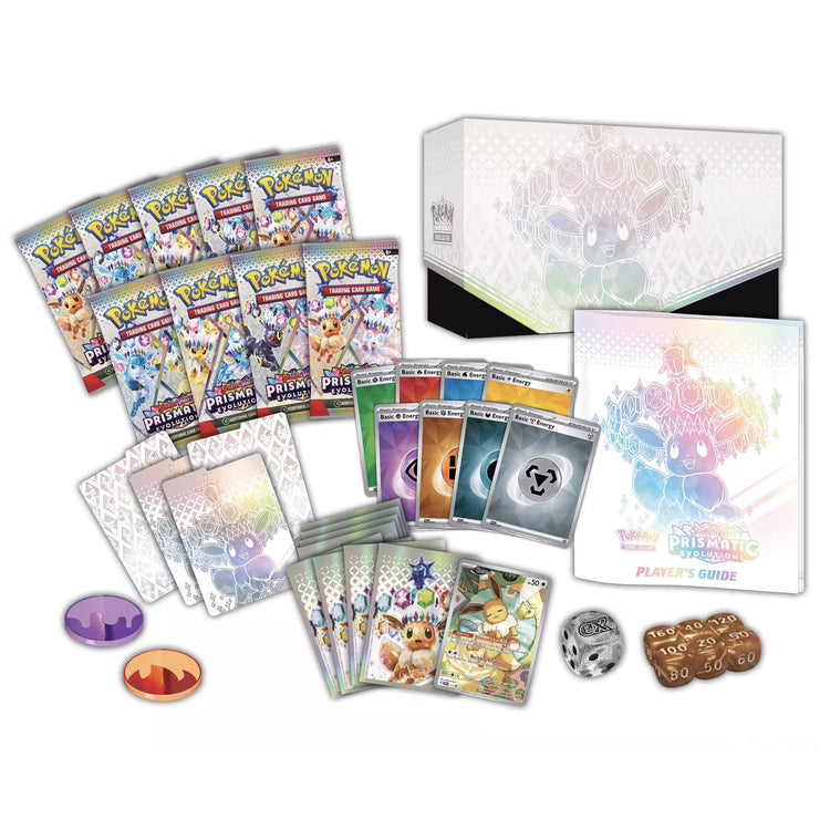 Scarlet & Violet: Prismatic Evolutions Elite Trainer Box