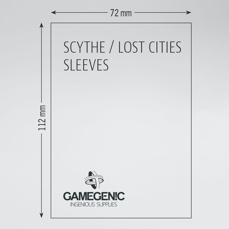 Matte Scythe/Lost Cities Sleeves (72x112)