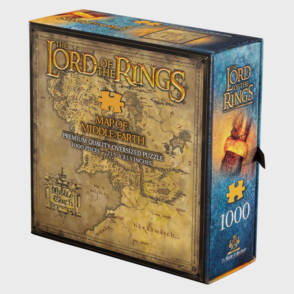 The Lord of the Rings Map of Middle-earth puzzle (1000 pieces)