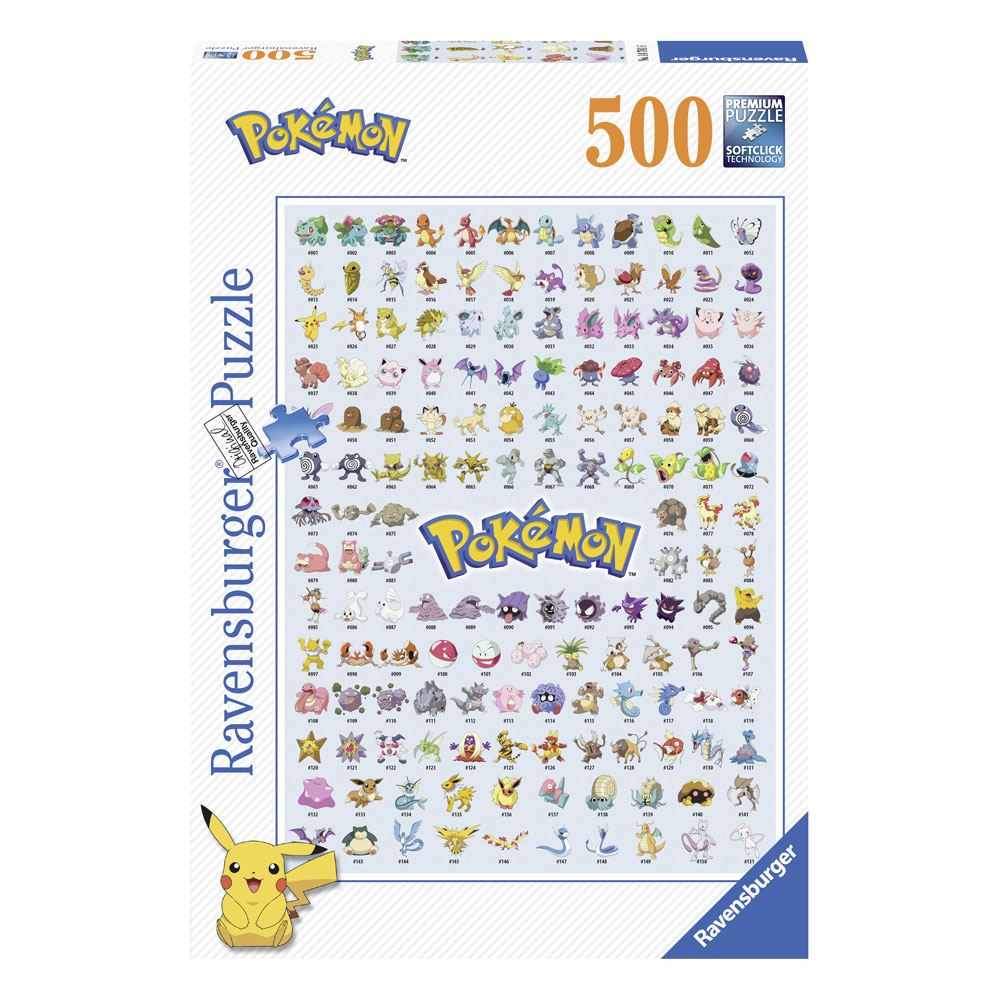Pokémon The First 151 palapeli (500 palaa)