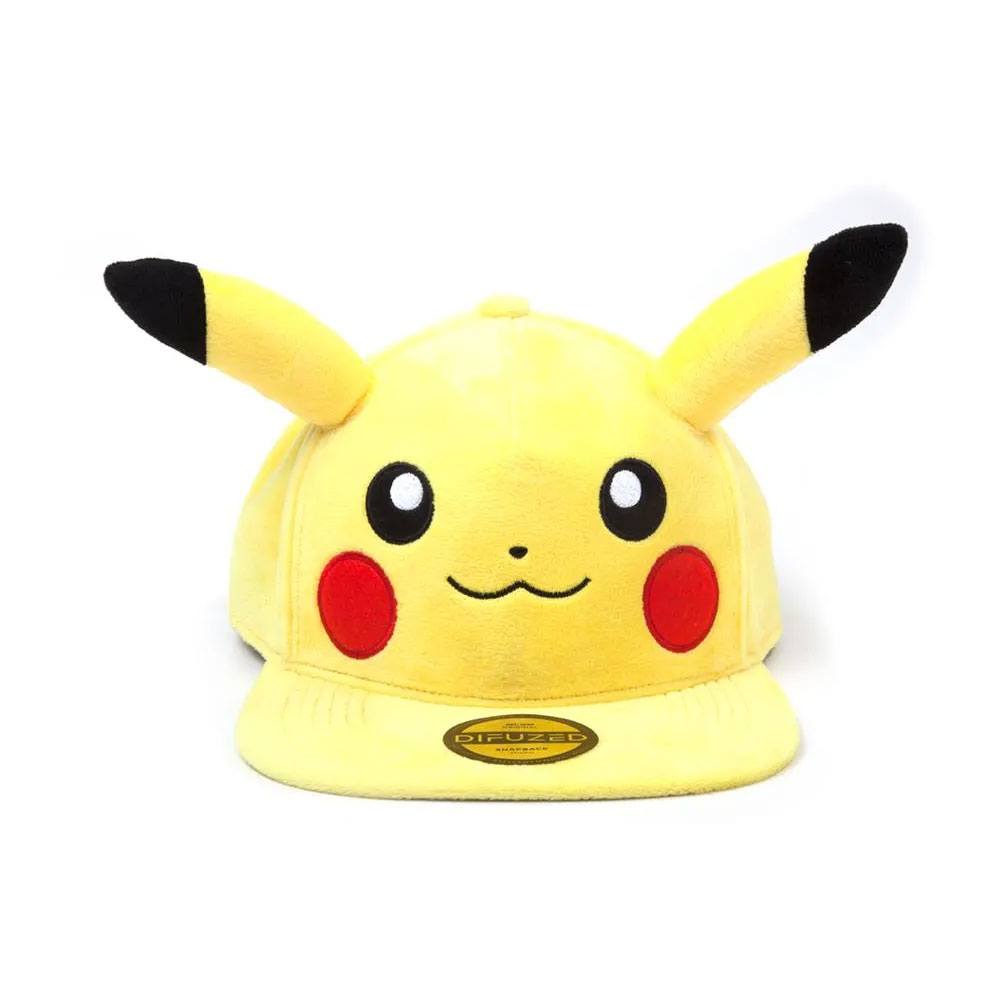 Pikachu Plush Snapback Cap