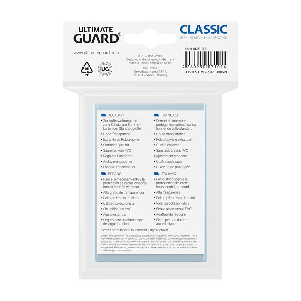 Classic Sleeves Standard (100)