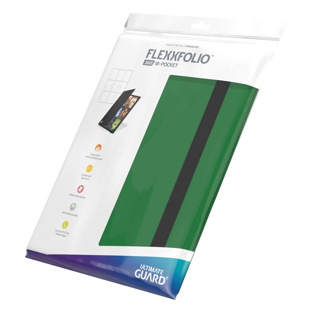 Flexxfolio 360 18-Pocket Green