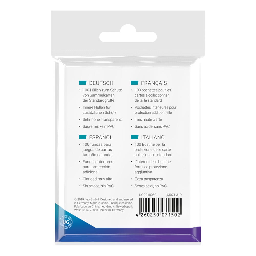 Precise-Fit Sleeves Standard (100)