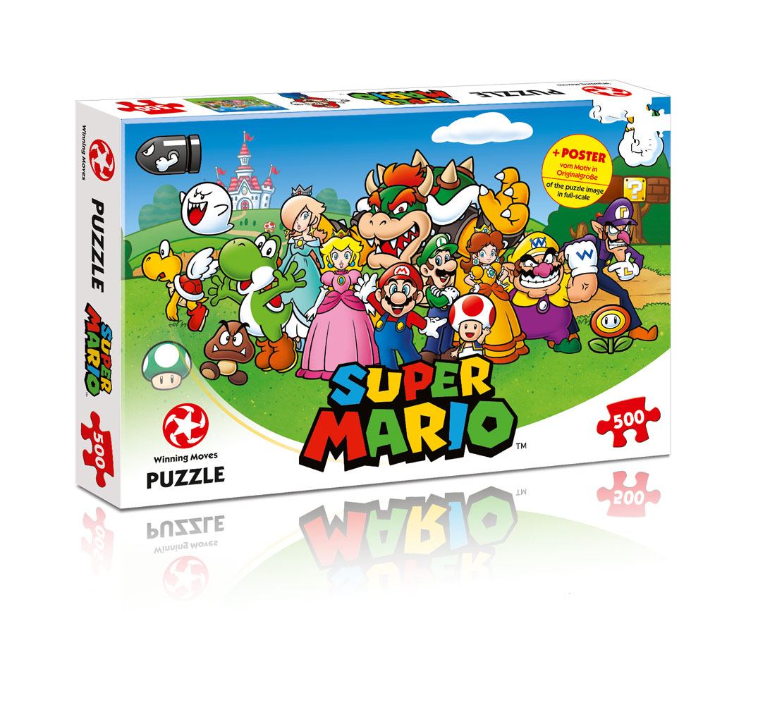 Super Mario puzzle Mario & Friends (500 pieces)
