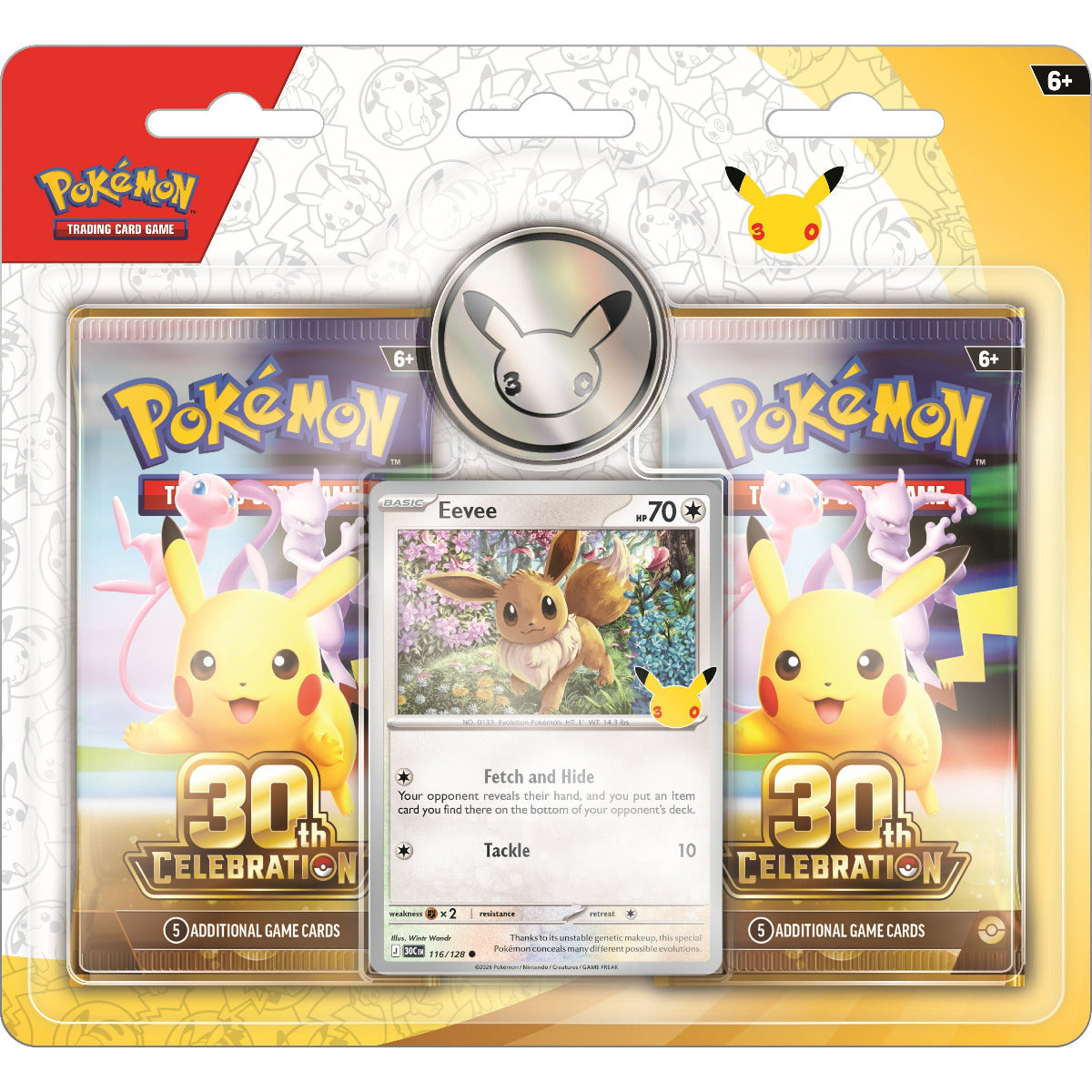Pokémon TCG: 30th Celebration 2-Pack Blister *ENNAKKOTILAUS*