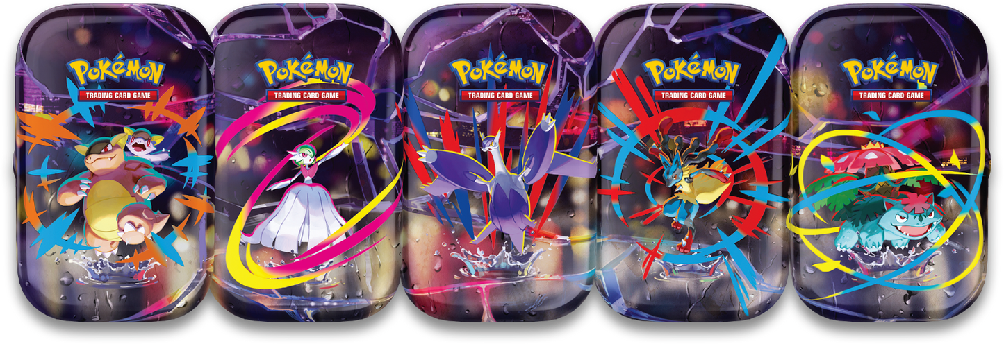 Mega Evolution Mini Tin Display *ENNAKKOTILAUS*