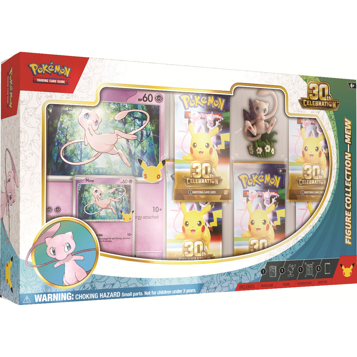 Pokémon TCG: 30th Celebration Figure Collection - Mew *PRE-ORDER*