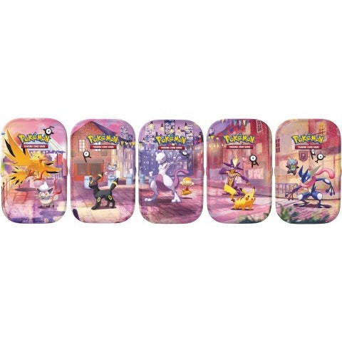 Pokémon TCG: 30th Celebration Mini Tin - Night lajitelma (5) *ENNAKKOTILAUS*