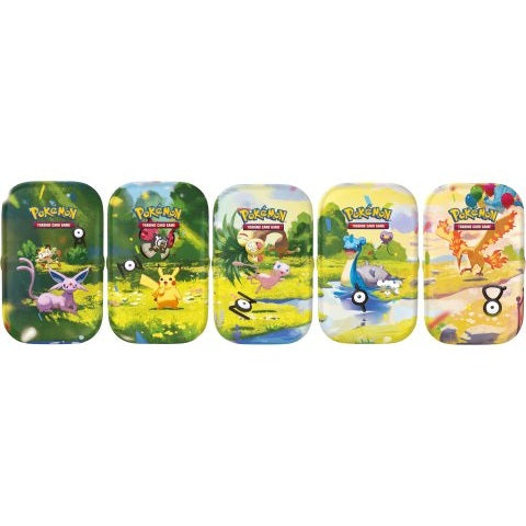Pokémon TCG: 30th Celebration Mini Tin - Day lajitelma (5) *ENNAKKOTILAUS*