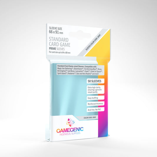 Prime Standard Card Game Sleeves (66x91)