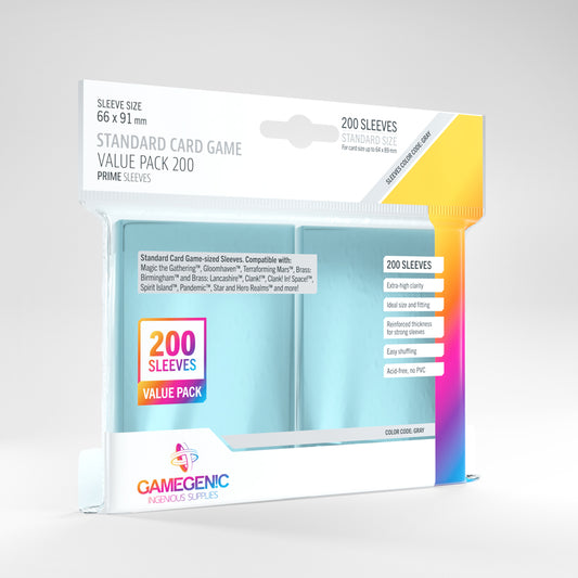 Prime Standard Card Game Value Pack 200