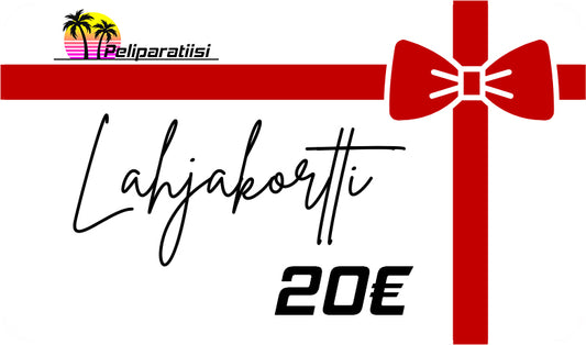 Peliparatiisi gift card