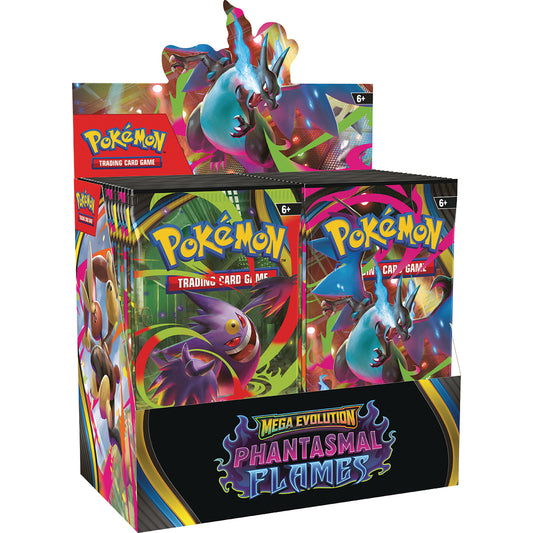 Mega Evolution: Phantasmal Flames Booster Display *PRE-ORDER*