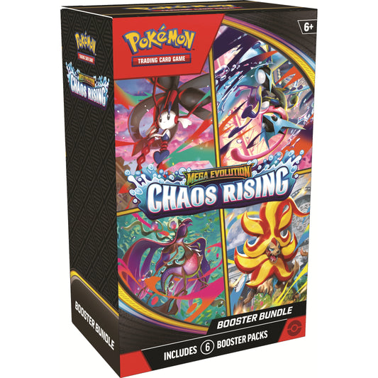 Mega Evolution: Chaos Rising Booster Bundle *ENNAKKOTILAUS*