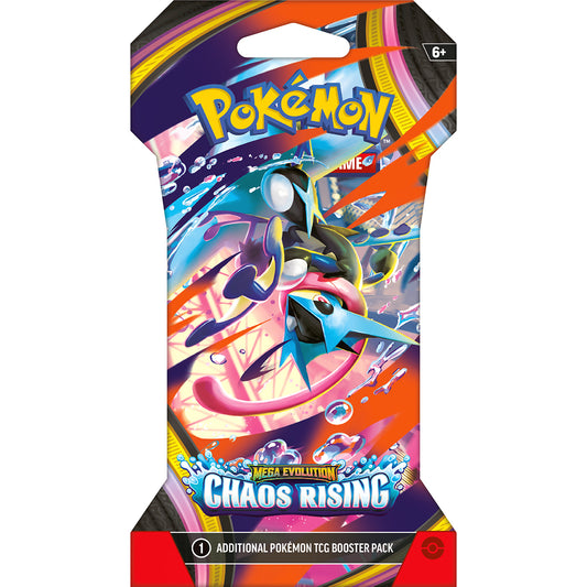 Mega Evolution: Chaos Rising sleeved booster