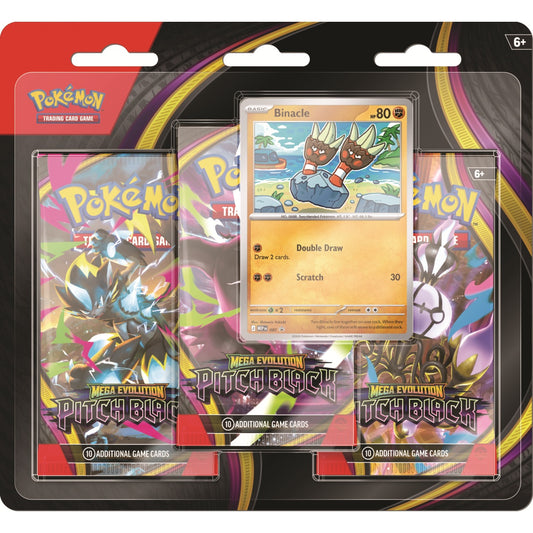 Mega Evolution: Pitch Black 3-Pack Blister