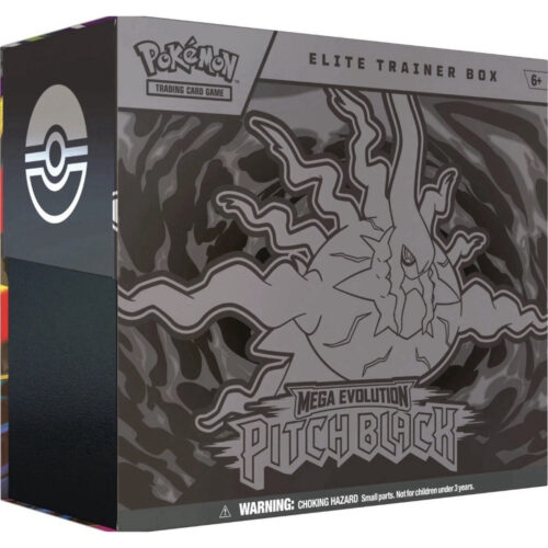Mega Evolution: Pitch Black Elite Trainer Box *ENNAKKOTILAUS*