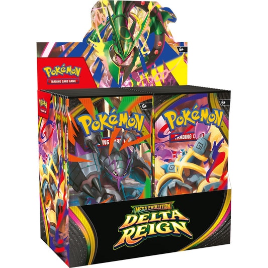 Mega Evolution: Delta Reign Booster Display *ENNAKKOTILAUS*