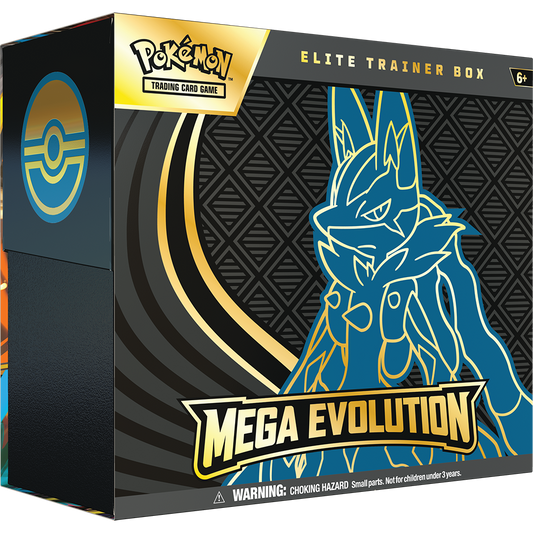 Mega Evolution Elite Trainer Box Mega Lucario *ENNAKKOTILAUS*