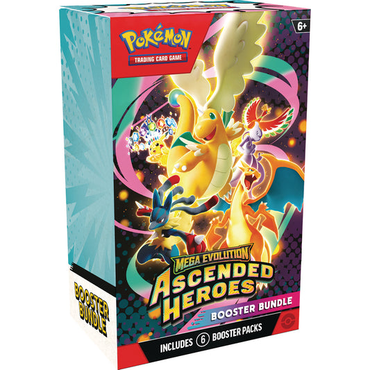 Mega Evolution: Ascended Heroes Booster Bundle *ENNAKKOTILAUS*