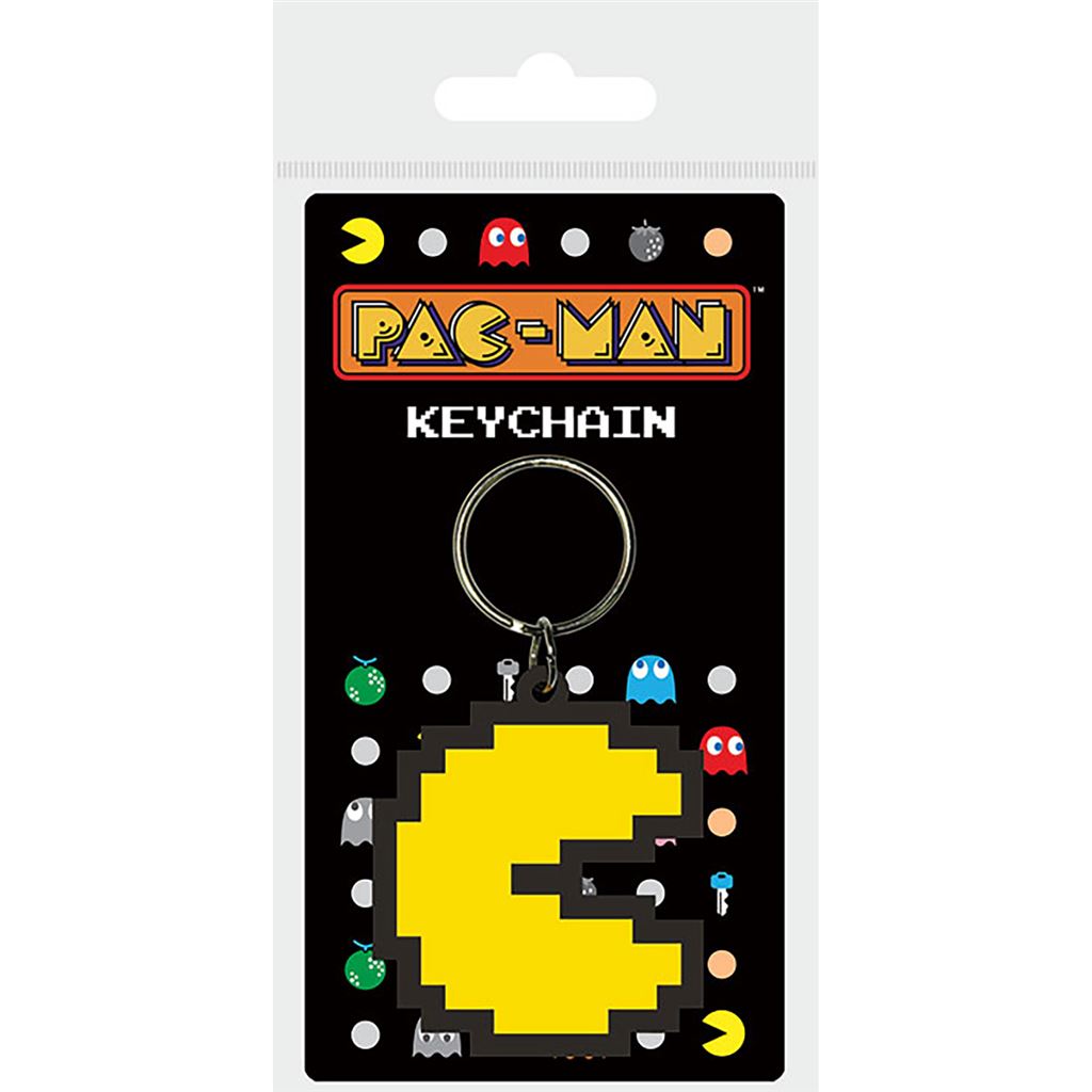 Pac-Man Keychain