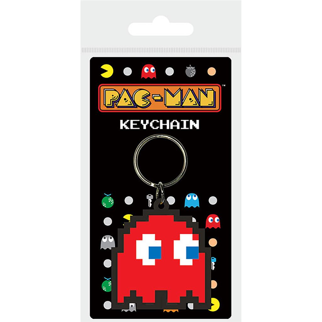 Pac-Man Blinky Keychain