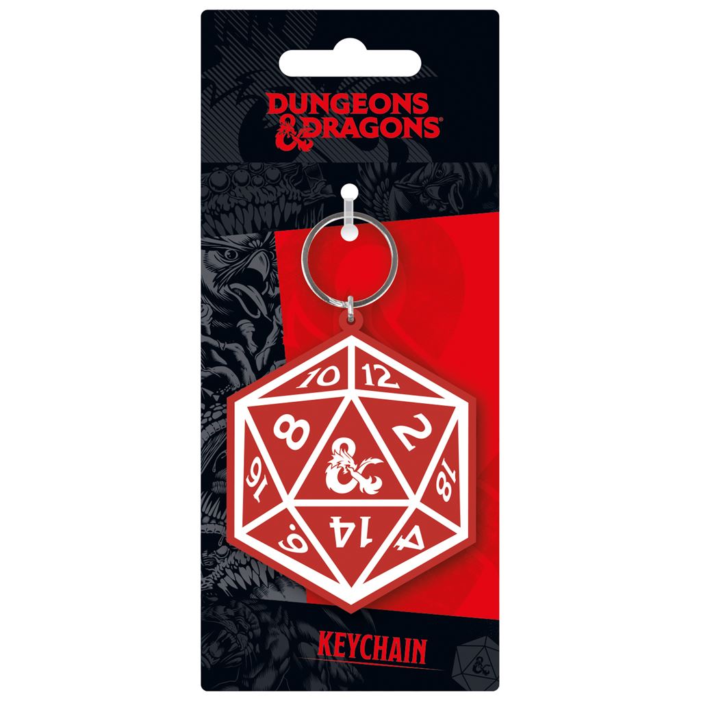 Dungeons &amp; Dragons D20 Keychain