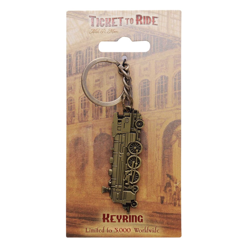 Ticket to Ride keychain