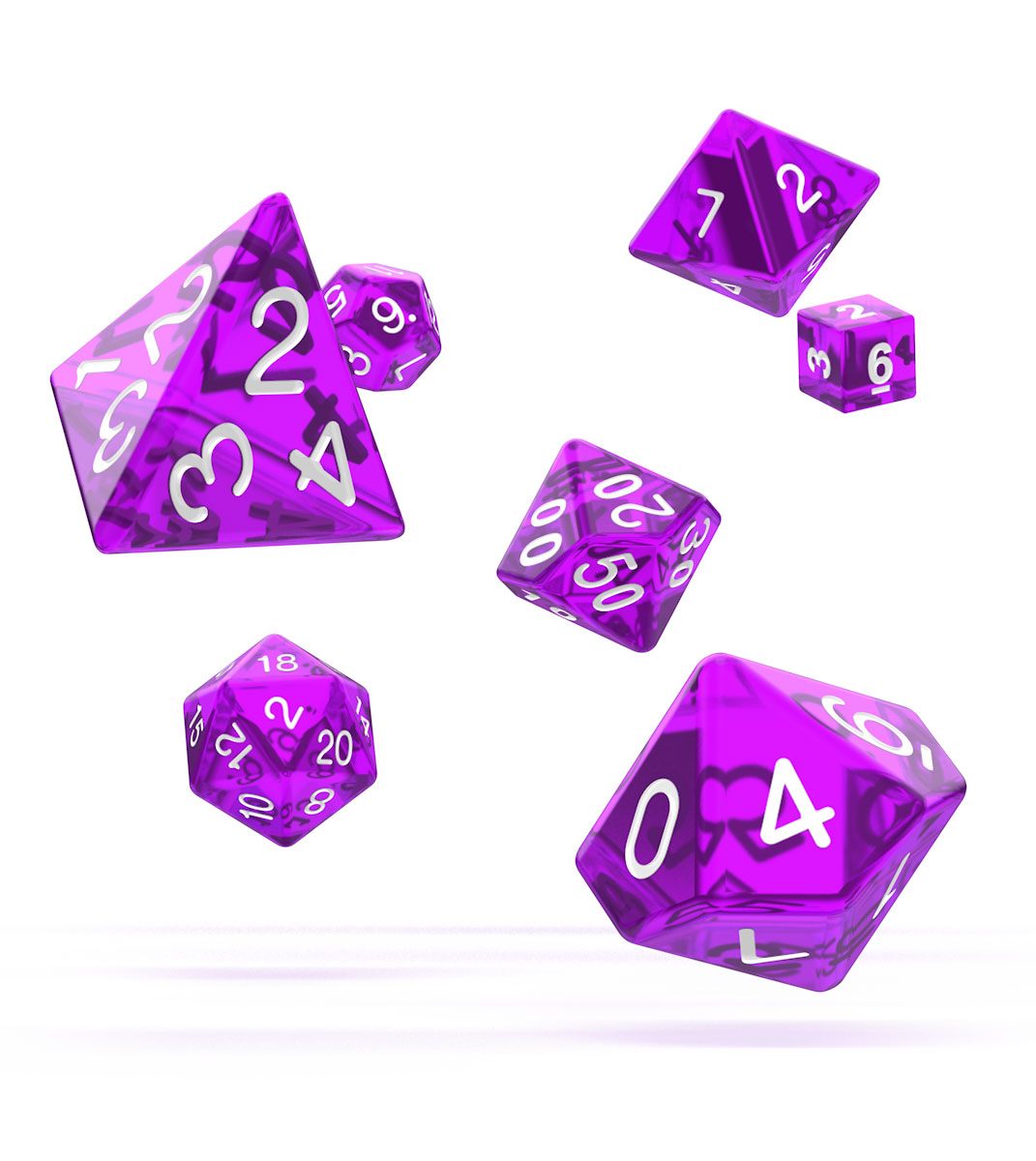 RPG-Set Translucent Purple