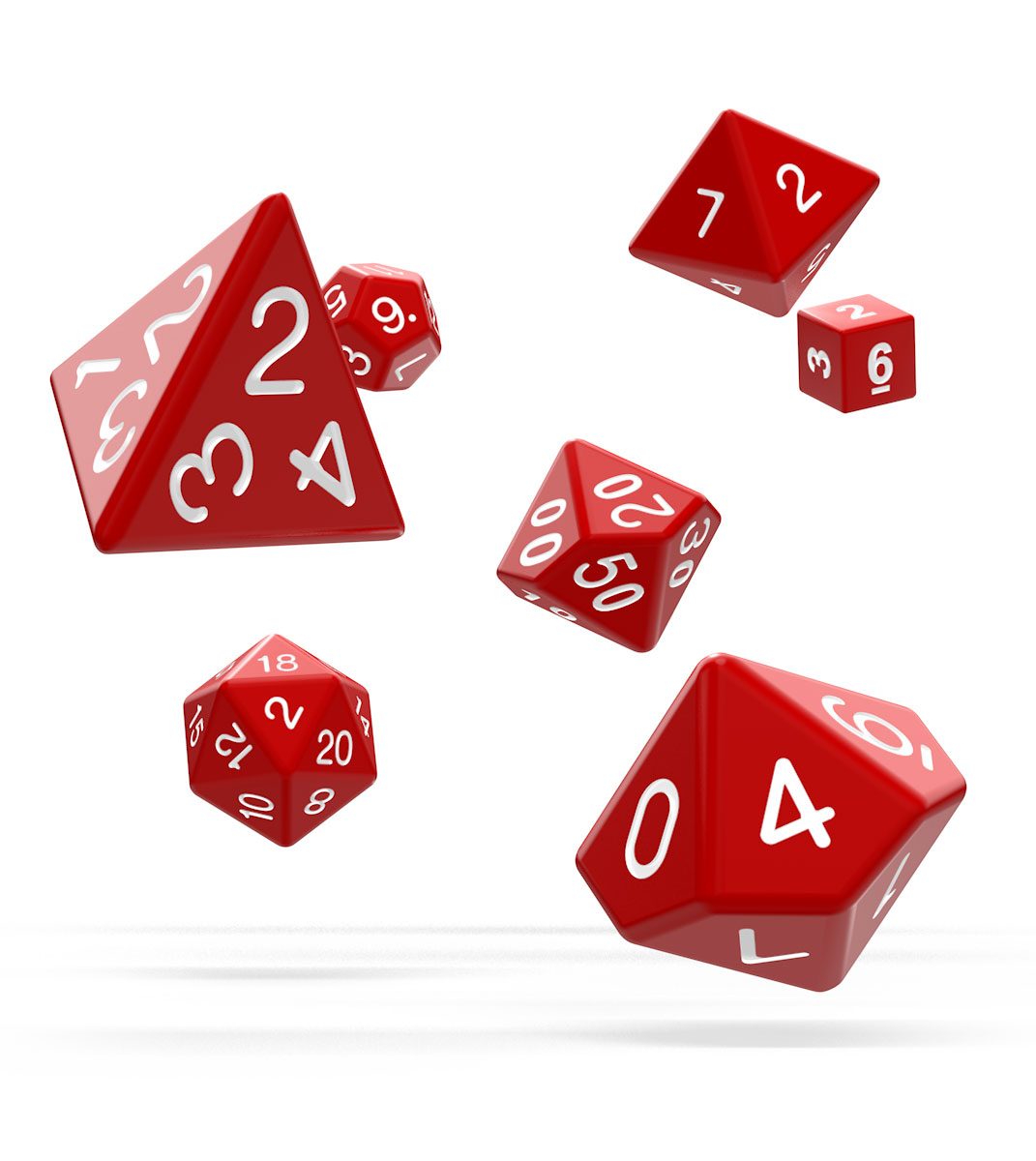 RPG-Set Solid Red