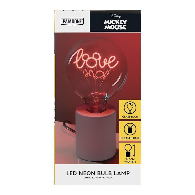 Disney LED Neon Bulb Lamp Mickey Mouse