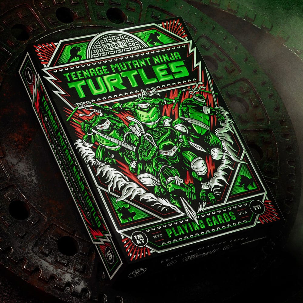 Teenage Mutant Ninja Turtles playing cards