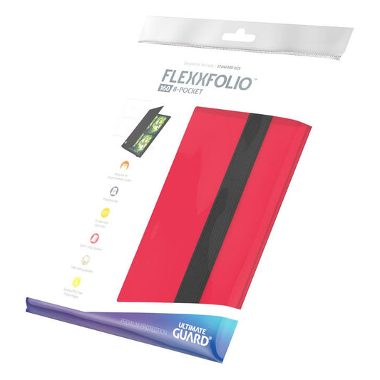 Flexxfolio 160 8-Pocket Red