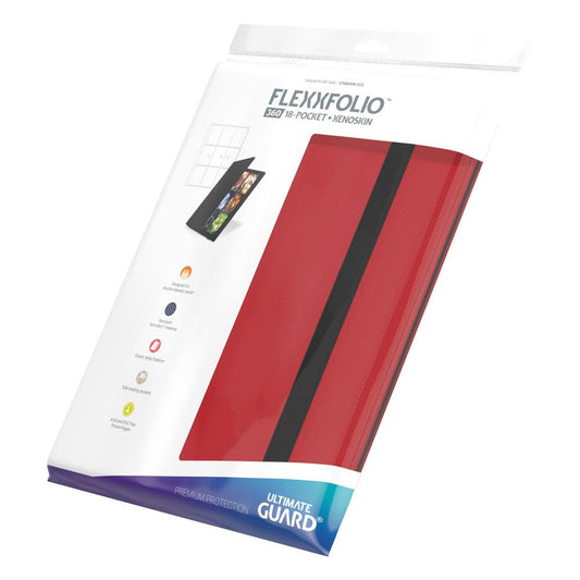 Flexxfolio 360 18-Pocket XenoSkin Red
