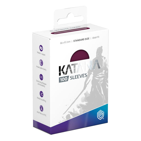 Katana Sleeves Standard Radiant Plum (100)